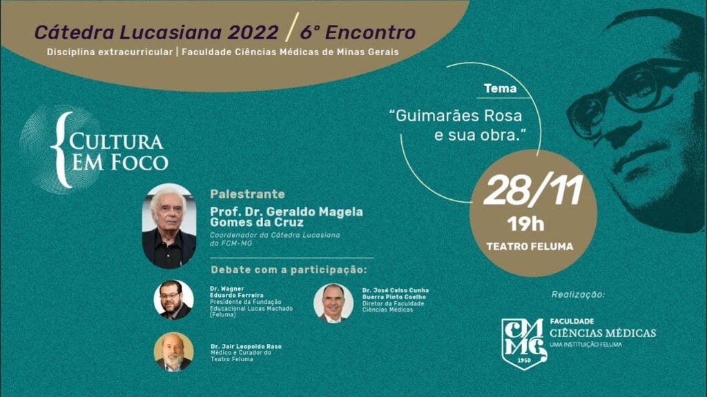 6° Encontro da Cátedra Lucasiana 2022 - Faculdade Ciências Médicas de Minas Gerais