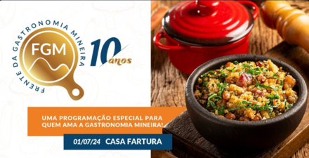 10 anos da Frente da Gastronomia Mineira. Reunião Comemorativa. Sejam bem vindos aos 10 anos da Frente da Gastronomia Mineira! 