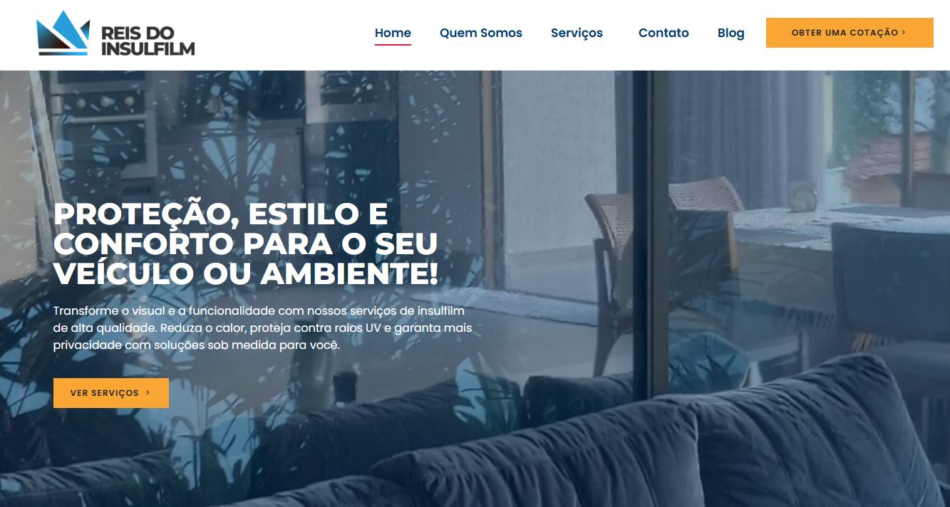 Reis do Insulfilm - Serviços de Insulfilm Residencial em Belo Horizonte